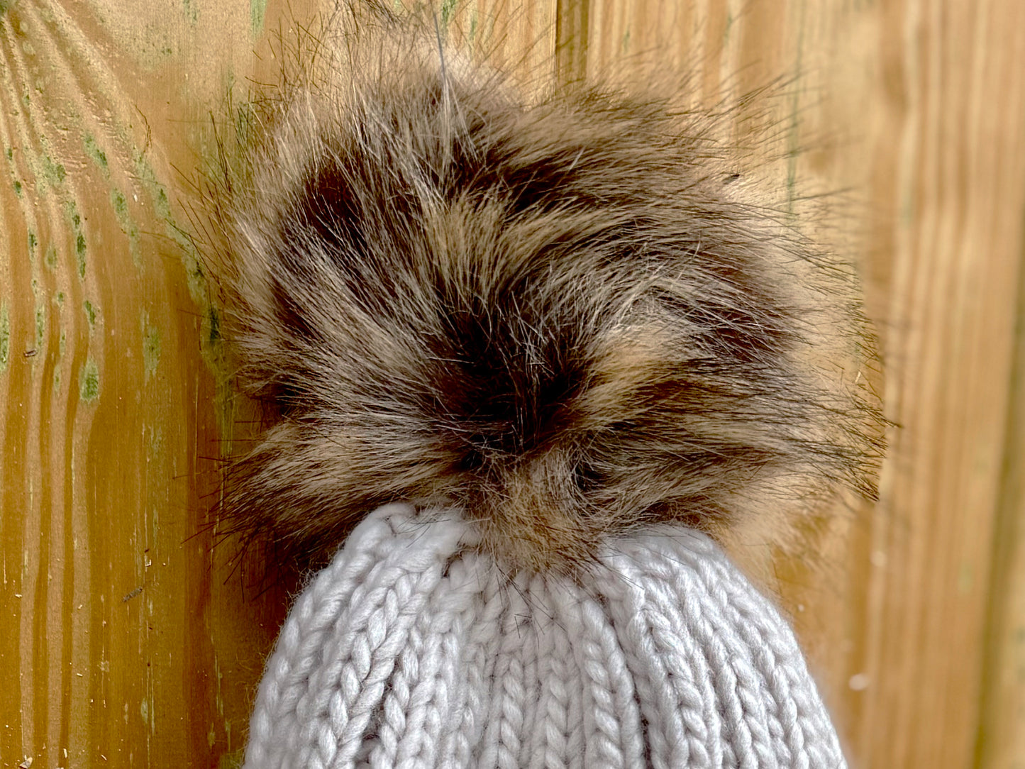 BONNET POMPOM AMOVIBLE